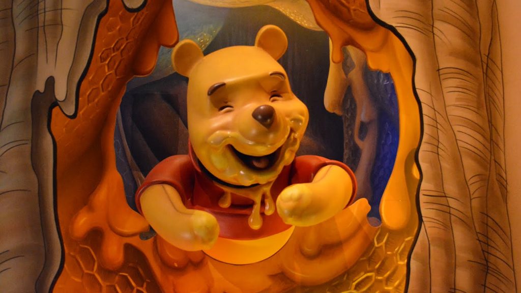 pooh bear ride on toy